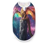 Majestic Dragon G-alaxy Cute Cute Pet Supplies Soft Dog Sweaters Printing for Dogs Puppy Cats 2XL