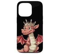 Majestic Dragon with Crown for Fantasy Fans Case for iPhone 13 Pro