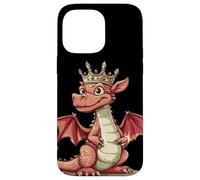 Majestic Dragon with Crown for Fantasy Fans Case for iPhone 14 Pro Max