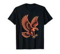 Majestic Eagle Bold Wings Spread Freedom Flight T-Shirt