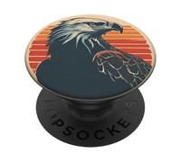 Majestic Eagle Empowering Freedom Spirit Animal Vintage PopSockets Adhesive PopGrip