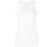 Majestic Filatures boxy fit vest top - White 1-2-3-4-5