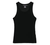 Majestic Filatures ribbed tank top - Black 1-2