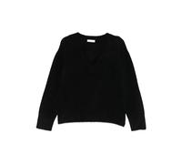 Majestic Filatures V-neck long-sleeve sweater - Black 1-2