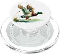 Majestic Flying Duck Artwork Wildlife Nature PopSockets PopGrip for MagSafe