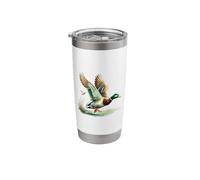 Majestic Flying Duck Artwork Wildlife Nature Stainless Steel Insulated Tumbler