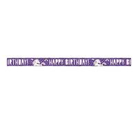Majestic Foil Unicorn Banner (365cm) - Perfect for Magical Celebrations & Events - 1 Pc