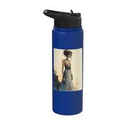 Majestic Forest Illuminated Silhouette Enchantment Stainless Steel Insulated Water Bottle