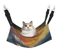 Majestic Galloping Horses At Sunset Printed Pet Hammock - Sleeping Hammock For Cats, Rabbits, Ferrets, Puppies, Small Animals