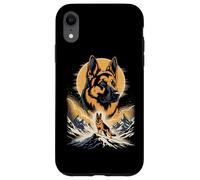 Majestic German Shepherd Alpine Mountain Guardian Case for iPhone XR