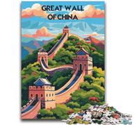 Majestic Great Wall Jigsaws Puzzles 1000 Pieces for Adults Gifts, Challenging Difficult Deal As Gifts for The Whole Family 1000pcs(26x38cm)