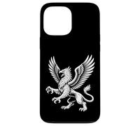 Majestic Griffin with Wings Fierce Mythic Beast Line Art Case for iPhone 13 Pro Max