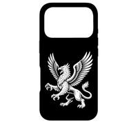 Majestic Griffin with Wings Fierce Mythic Beast Line Art Case for iPhone 17 Pro