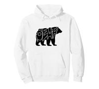 Majestic Grizzly Bear Roaming the Wilderness Adventure Pullover Hoodie