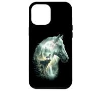 Majestic Horse Nature Forest Waterfall Moon Silhouette Case for iPhone 12 Pro Max