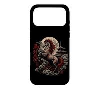 Majestic Horse Rising with Moon and Pagoda Case for iPhone 17 Pro Max