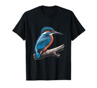 Majestic Kingfisher On A Branch Value Graphic T-Shirt