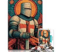 Majestic Knight 1000 Piece Jigsaw Puzzle for Adults Teens,Challenging Game Gifts for Is Ideal As A Gift for The Whole Family (75x50cm)