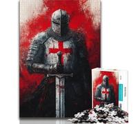 Majestic Knight Jigsaw Puzzles for Adults Teenagers Jigsaws Puzzle,Toys Educational Games Stress Relieving Wishlist with Santa Claus (38x26cm)