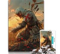Majestic Knight Jigsaw Puzzles for Teenagers 1000 Jigsaws,Stress Reliever Difficult Challenge Deal As Gifts for The Whole Family (50x75cm)