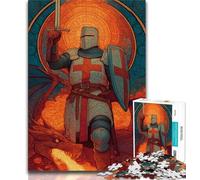 Majestic Knight Jigsaws 1000 Pieces for Teenagers,Staycation Kill Time Every Piece Is Unique - Challenging Family Fun Game 75x50cm