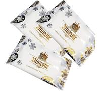 Majestic Large Wet Wipes - Individually Wrapped Soft Moist Wipes for Hands and Face - Refreshing Handy Cleaning Wipe for Travel, Office, Dining, Takeaways, Restaurants, Catering - Bulk Pack (500)