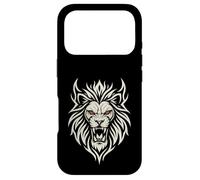 Majestic Lion Tribal Design Mighty Lion Head Red Eyes Case for iPhone 17 Pro