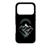 Majestic Mountain Peaks with Moonlit Background Case for iPhone 17 Pro