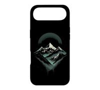 Majestic Mountain Peaks with Moonlit Background Case for iPhone Air