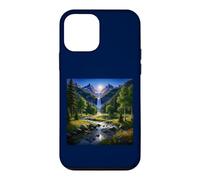 Majestic Mountain Waterfall Serene Nature Landscape Case for iPhone 12 mini