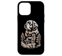 Majestic Newfoundland Dog Standing On Cliff Nature Case for iPhone 12 mini