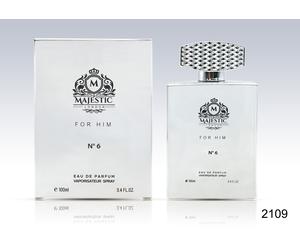 MAJESTIC No 6 Mens Designer Perfume Spray Scent Eau De Parfum Fragrance 100ml