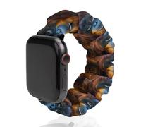 Majestic Orangutan Monkey Soft Elastic Scrunchie Watch Strap Compatible with IWatch Series 6 5 4 3 2 1 Printed Wristbands Bands