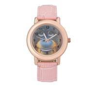 Majestic Orangutan Monkey Women Simplicity Watch with Leather Strap Easy Reader Ladies Wristwatch