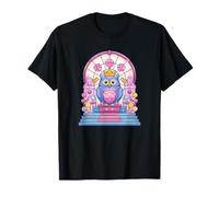 Majestic Owl On Candy Throne T-Shirt