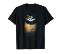 Majestic Owl Portrait Nocturnal Beauty for Bird Lovers T-Shirt