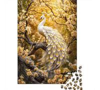 Majestic Peacock in Bloom, Adult 1000 Piece Jigsaw, 52x38cm/1000pcs