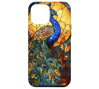 Majestic Peacock Under Fiery Halo Case for iPhone 12 Pro Max