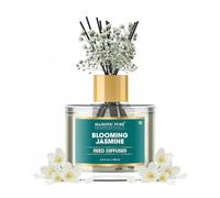 Majestic Pure Blooming Jasmine Reed Diffuser 100ml - Natural Aromatherapy Home Fragrance, Essential Oil Air Freshener with Reed Sticks for Bathroom, Living Room & Office