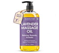 Majestic Pure Easy Glide Massage Oil- Body Oil for Women & Men, 236 ml | Rejuvenating ,Hydrating, Made with Natural Oils,| Relaxing, therapy, nourishing body oil, soothing for all skin types