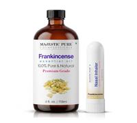 Majestic Pure Frankincense Essential Oil with Nasal Inhaler 4 Fl Oz