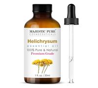 MAJESTIC PURE Helichrysum Essential Oil | 100% Pure and Natural Oil | Premium Grade Essential Oils for Hair Care, Home Diffusers, Skin, Aromatherapy, Massage and Humidifiers | 1 Fl Oz