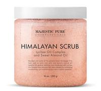Majestic Pure Himalayan Salt Body Scrub with Lychee Oil - 283 g