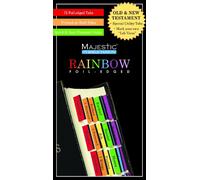 Majestic Rainbow Bible Tabs: Foil-edged