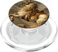 Majestic Rearing Horse Vintage Classical Artwork T-Shirt PopSockets PopGrip for MagSafe