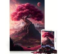 Majestic Sakura Kingdom 1000 Piece Jigsaw Puzzles- Enjoyable Game Bright Color Family Enjoyable Perfect Art (50x75cm)
