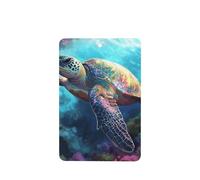 Majestic Sea Turtle Car Air Fresheners 4 Pcs Hanging Scented Cards Fragrance Scented Cards For Car Aromatherapy Tablets