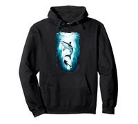 Majestic Shark Diver Marine Life Exploration Pullover Hoodie