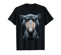 Majestic Shoebill Storks Portrait Value Graphic T-Shirt, Men, Black, XL