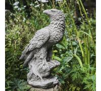 Majestic Stone Cast Eagle Ornament